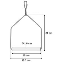 Flamingo  Dina Swing  Light brown