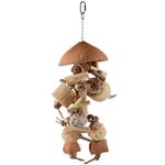 Toy Sully Hanger  Natural Brown White