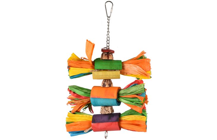 Flamingo Vogelspeelgoed Rainbow Art  Meerkleurig