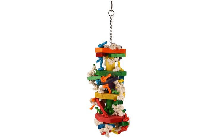 Flamingo Vogelspeelgoed Rainbow Din  Meerkleurig
