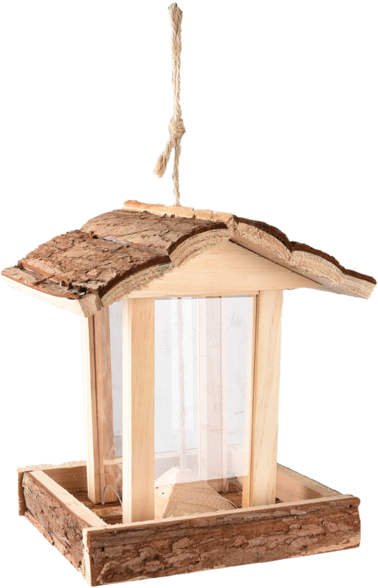 Flamingo Feeder Silo Jaro Light brown House