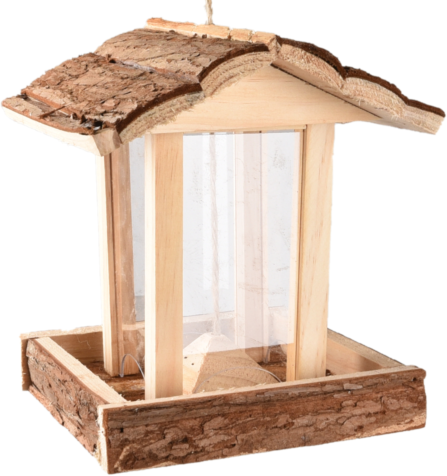 Flamingo Feeder Silo Jaro Light brown House