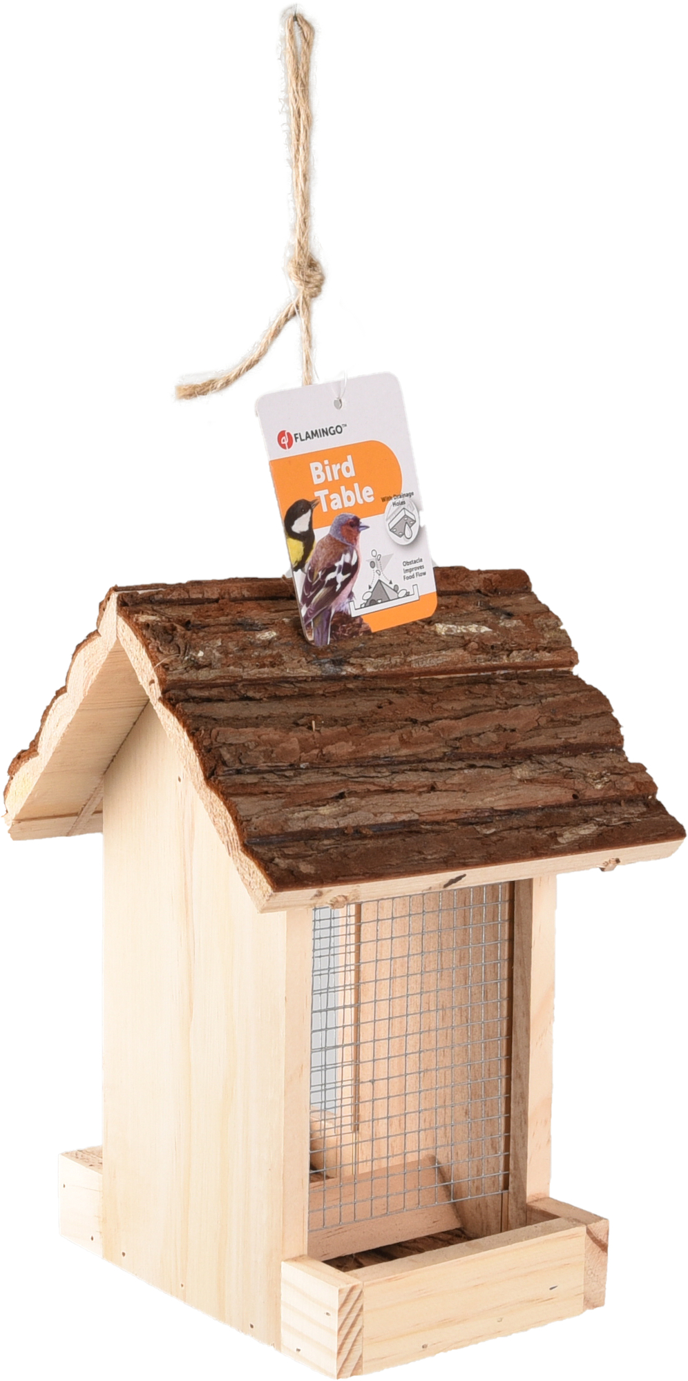 Flamingo Voedersilo Friso Lichtbruin Huis