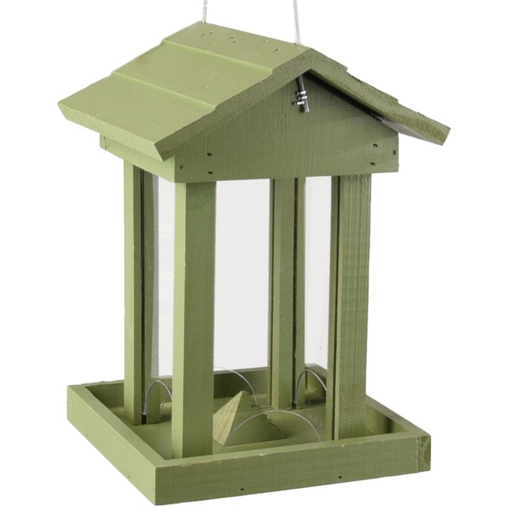 Feeder Silo Mateo Green House | 110287 | Flamingo Pet Products