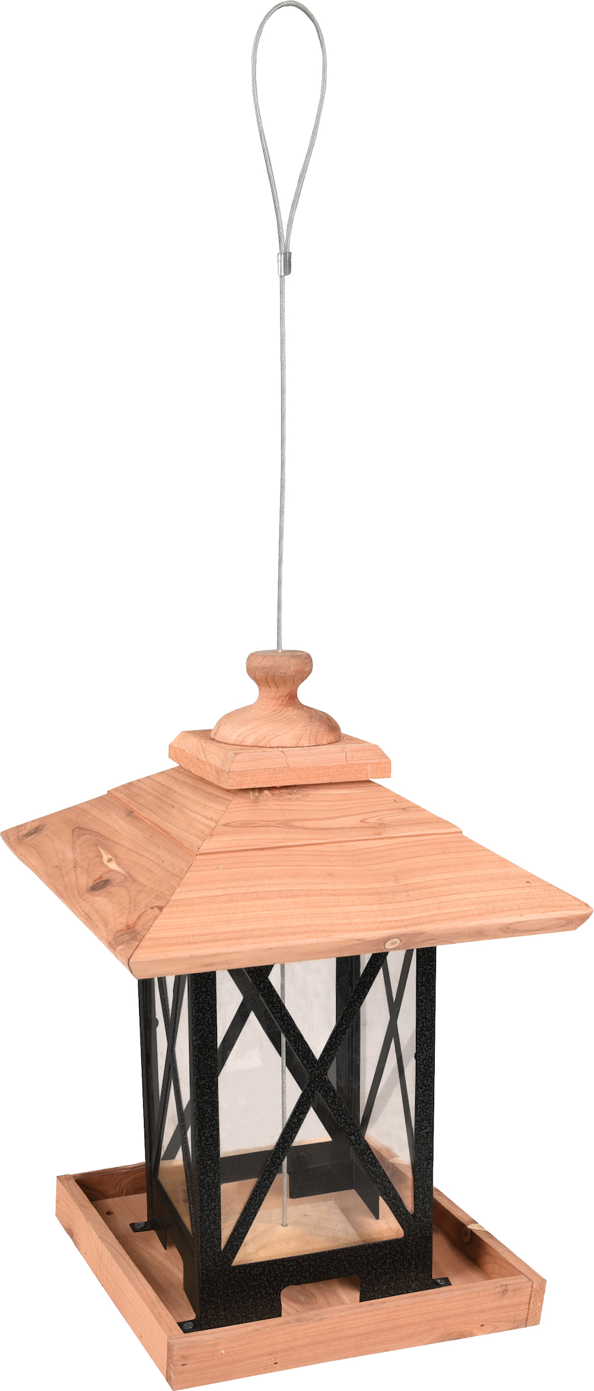 Flamingo Feeder Silo Leya Natural