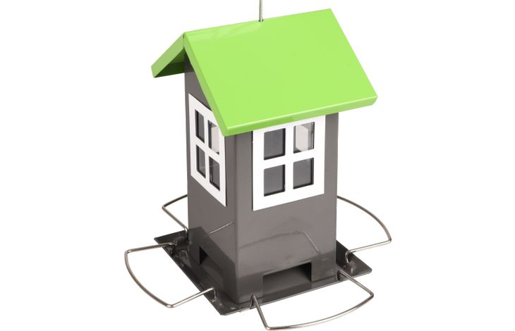 Flamingo Voedersilo Rayan Grijs Huis