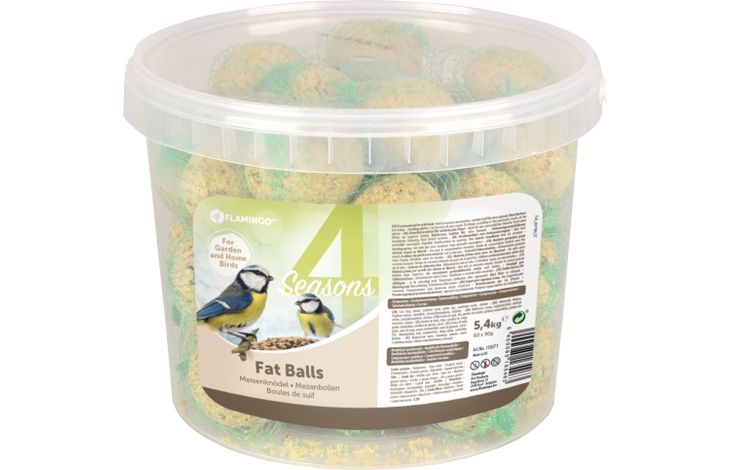 Flamingo Four Seasons  Mezenbollen met net - Buitenvogels