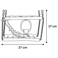 Flamingo  Janny Suspension bridge  Brown