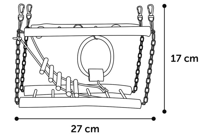 Flamingo  Janny Suspension bridge  Brown