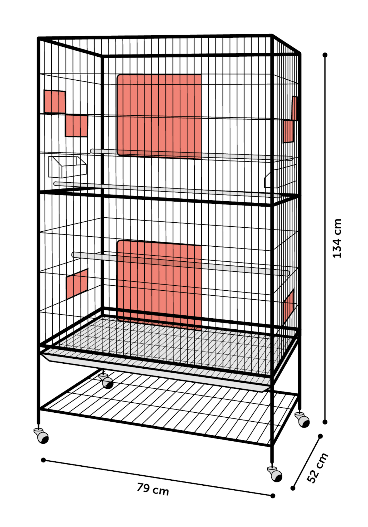 Flamingo Aviary Sumba Taupe