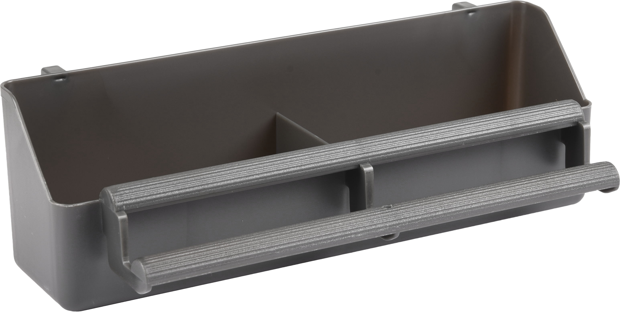 Flamingo Seed and water cup Bob Rectangle Grey