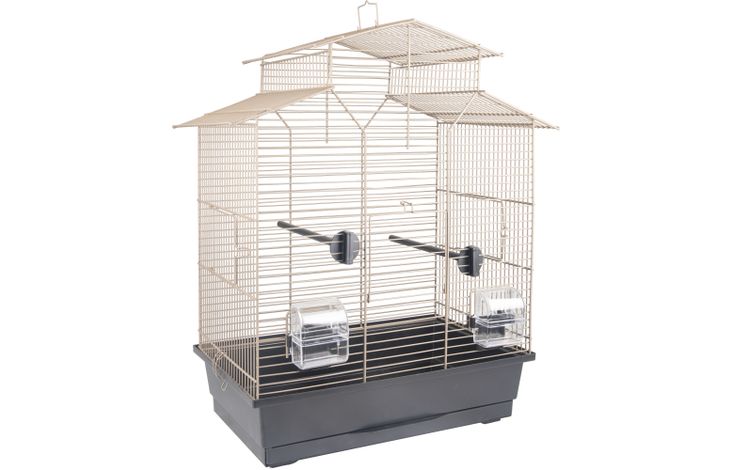 Flamingo Parakeet cage Numfor 1 Taupe Black