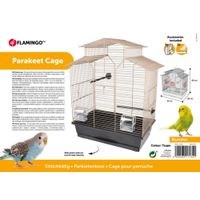 Flamingo Parakeet cage Numfor 1 Taupe Black