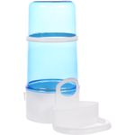 Automatic water and food dispenser With step & Kai Round Blue & White