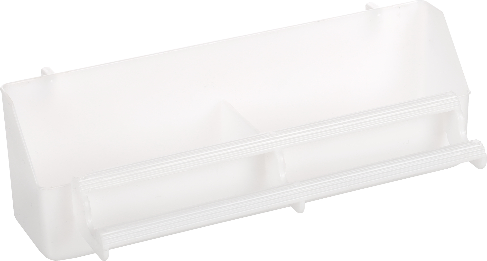 Flamingo Feeding and drinking bowl Sinai for aviary White