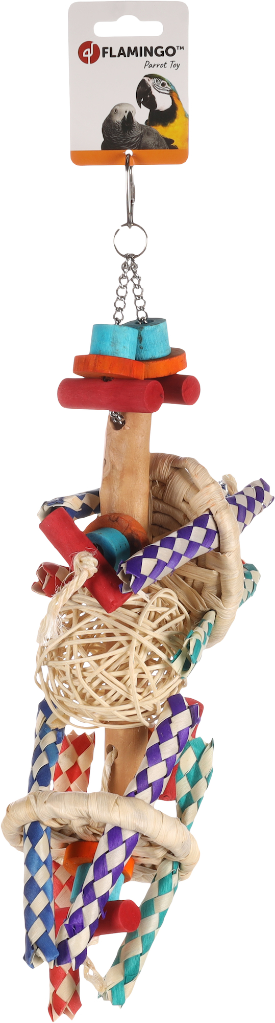 Flamingo Parrot toy Zazoe  Mix