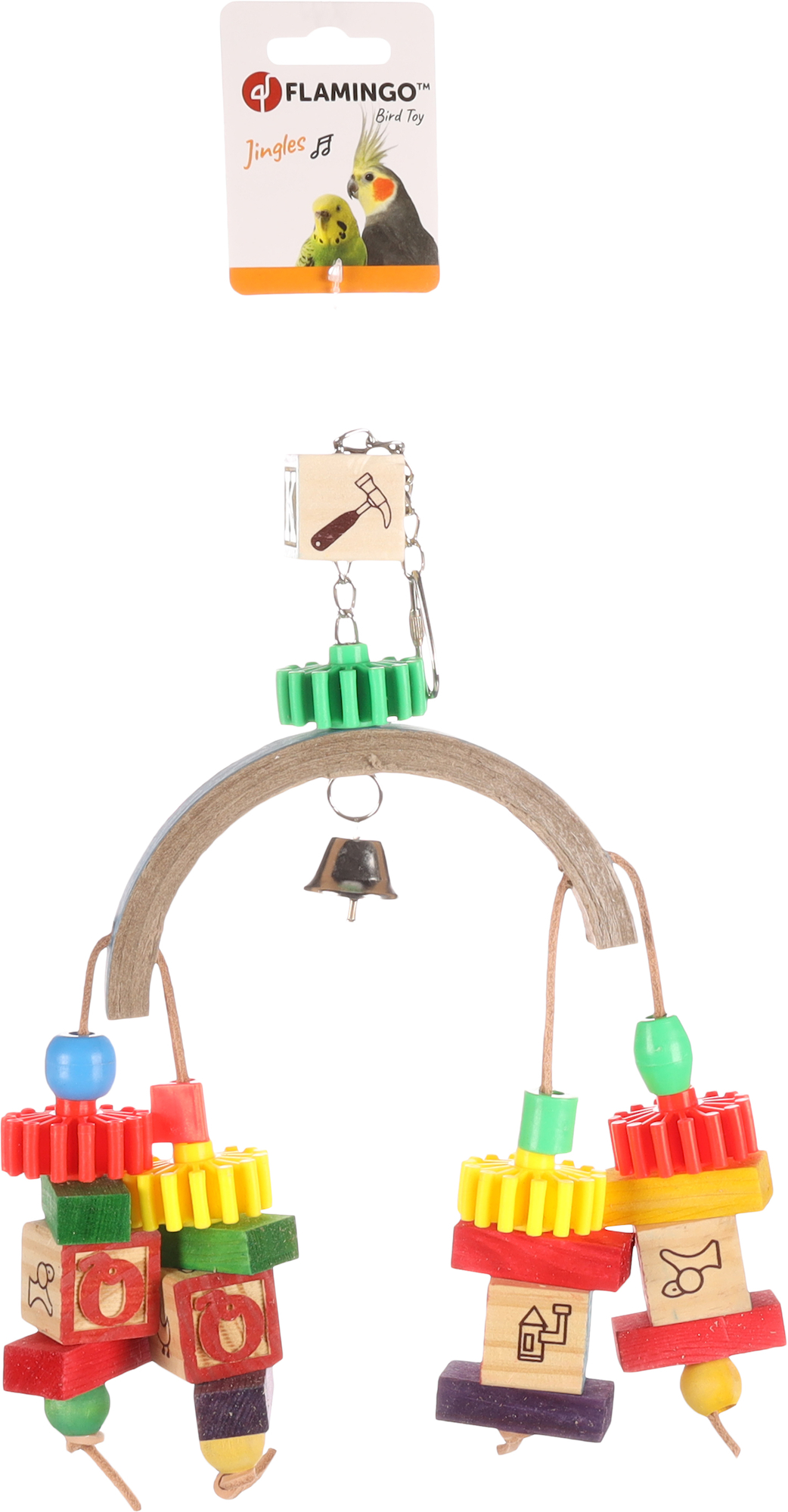 Flamingo Sittichspielzeug Flipo  Mischung