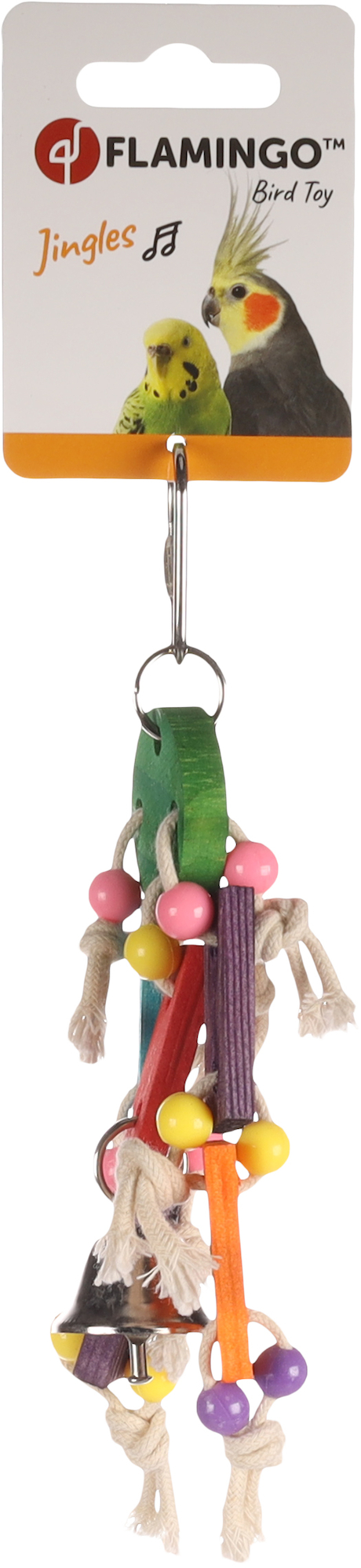 Flamingo Parkietenspeelgoed Ozie  Meerkleurig