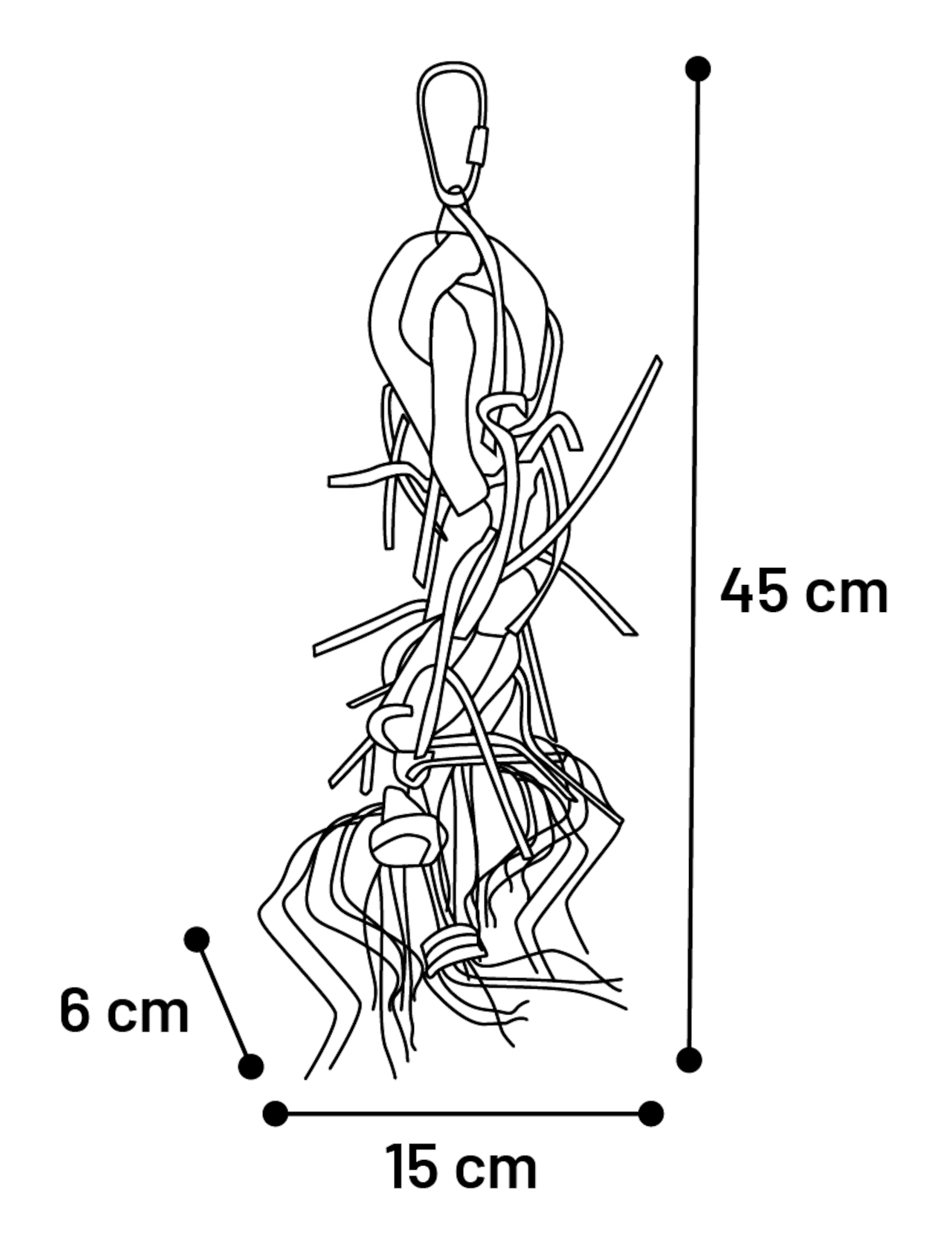 Flamingo Parakeet toy Birdie  Mix