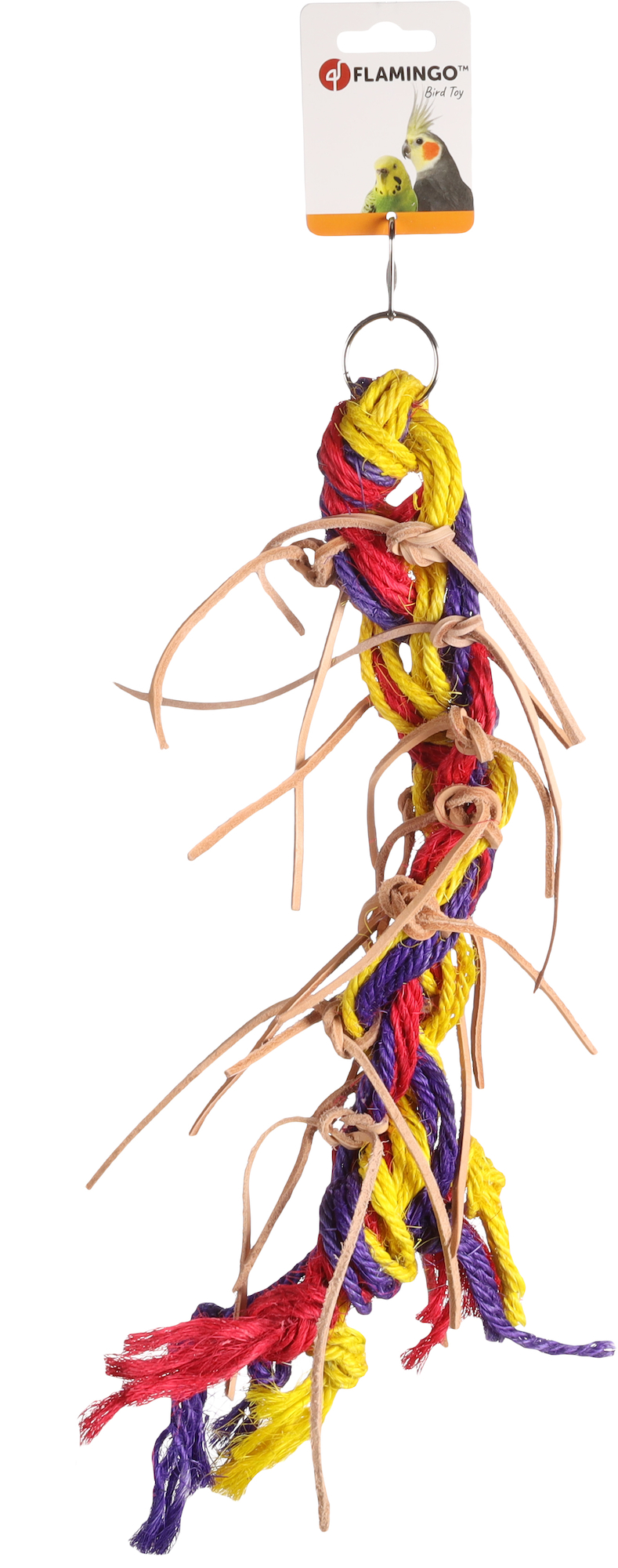 Flamingo Parakeet toy Birdie  Mix