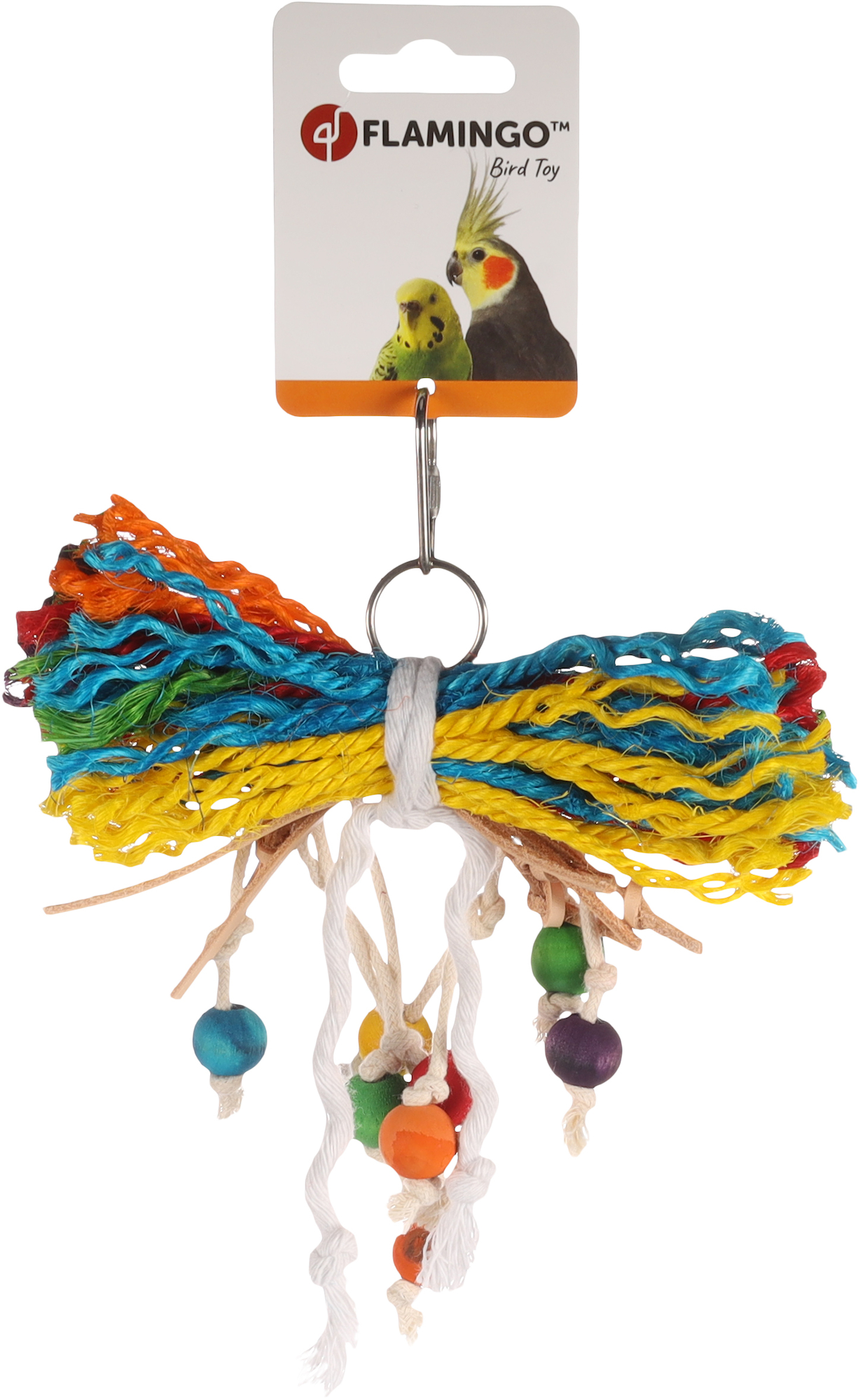 Flamingo Parakeet toy Popie  Mix