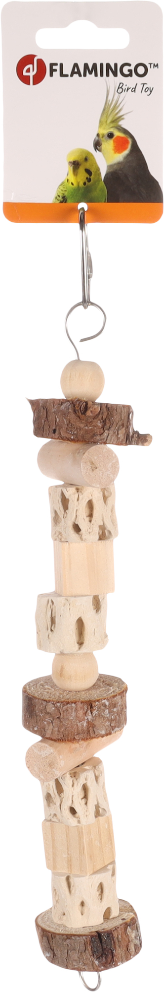 Flamingo Parakeet toy Lopie  Beige