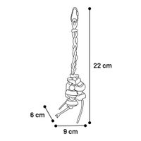 Flamingo Parkietenspeelgoed Caly  Meerkleurig