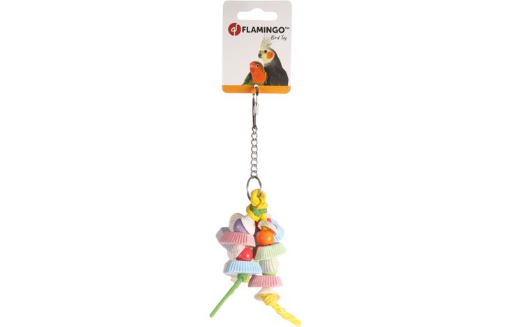 Flamingo Parakeet toy Caly  Mix