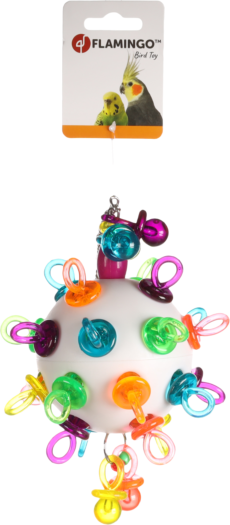 Flamingo Parakeet toy Jib  Mix