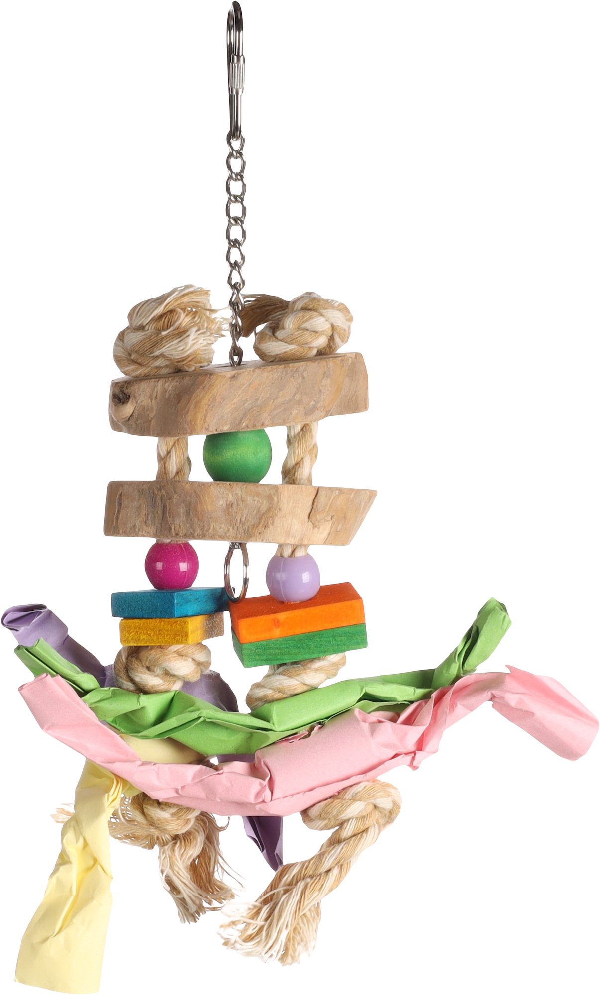 Flamingo Parakeet toy Izzy  Mix