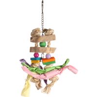 Flamingo Parakeet toy Izzy  Mix