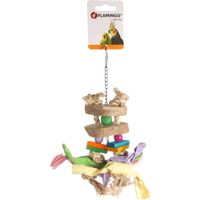 Flamingo Parakeet toy Izzy  Mix