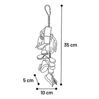 Flamingo Parakeet toy Boko  Mix