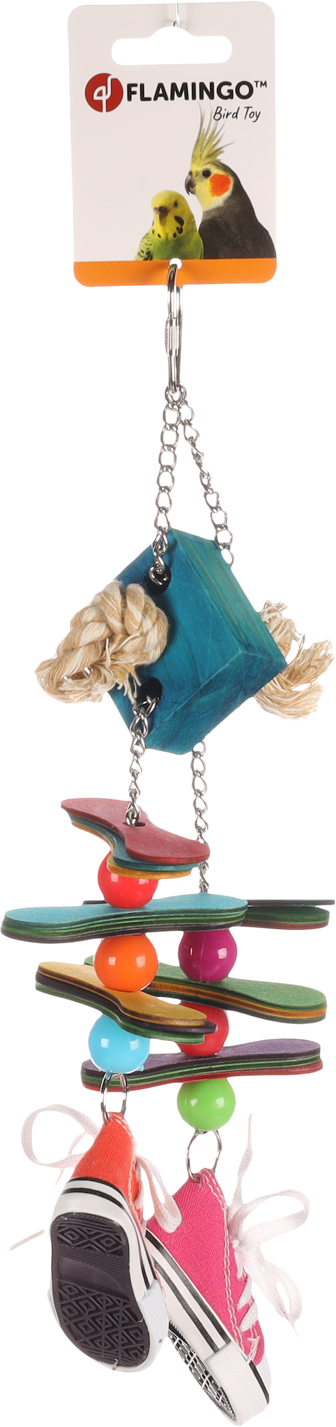 Flamingo Parakeet toy Boko  Mix