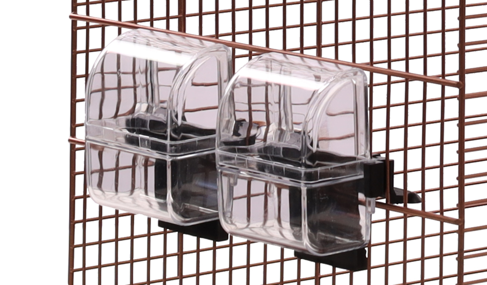 Flamingo Parakeet cage Agnes Copper Black