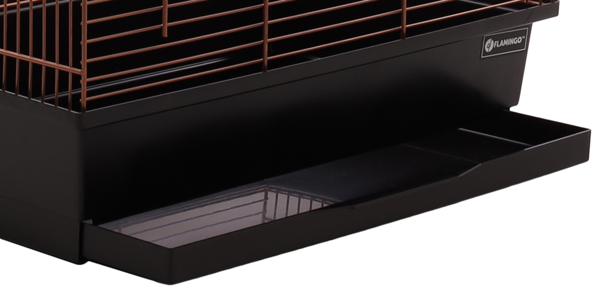 Flamingo Parakeet cage Agnes Copper Black