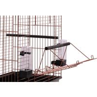 Flamingo Parakeet cage Edith Copper Black
