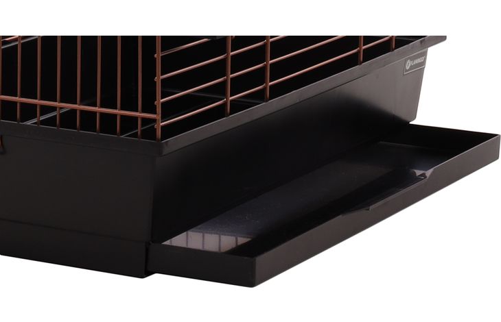 Flamingo Parakeet cage Edith Copper Black