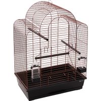 Flamingo Parakeet cage Edith Copper Black