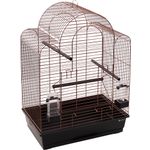 Parakeet cage Edith Copper Black