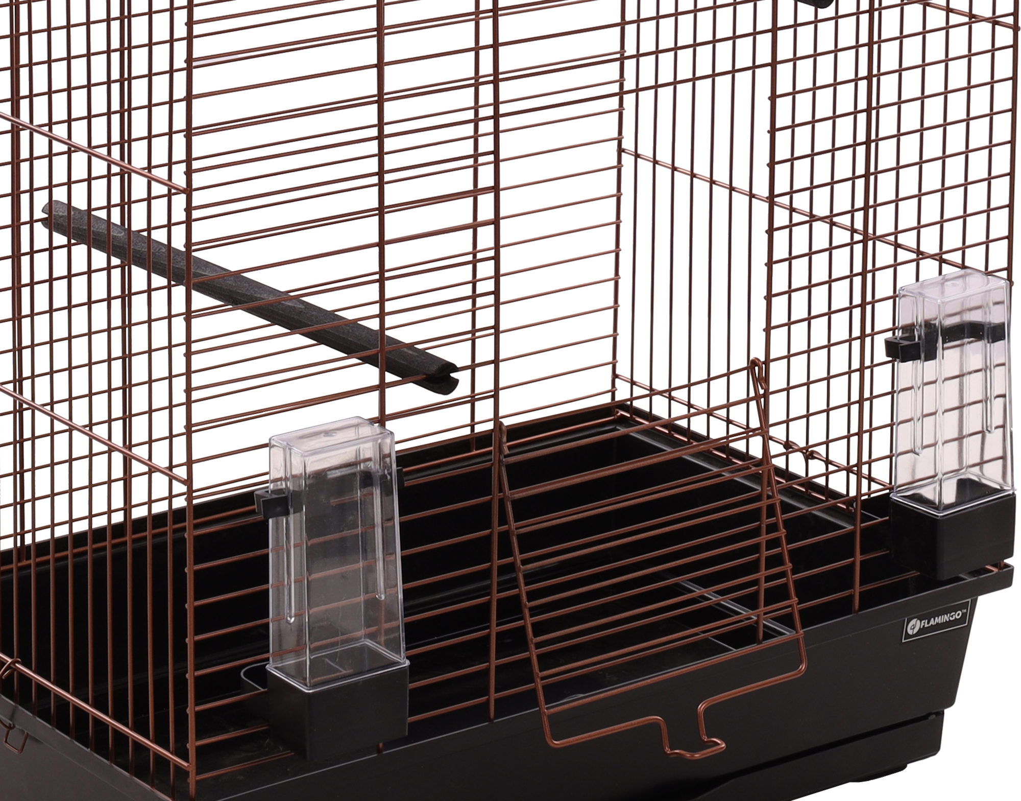 Flamingo Parakeet cage Bizet Copper Black