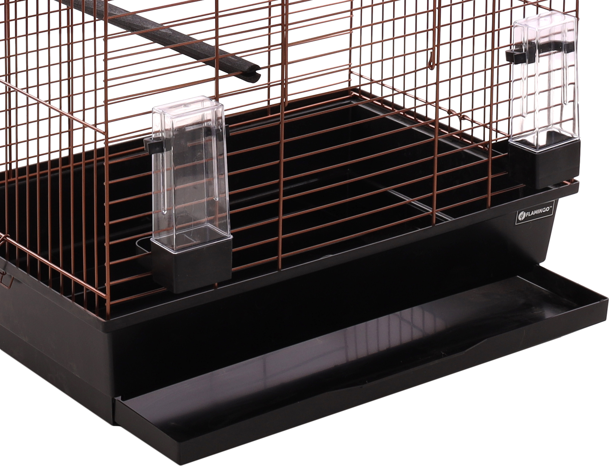 Flamingo Parakeet cage Bizet Copper Black