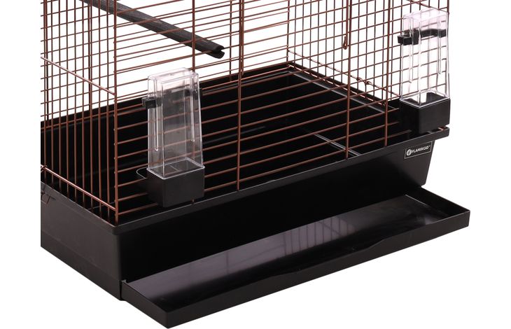 Flamingo Parakeet cage Bizet Copper Black