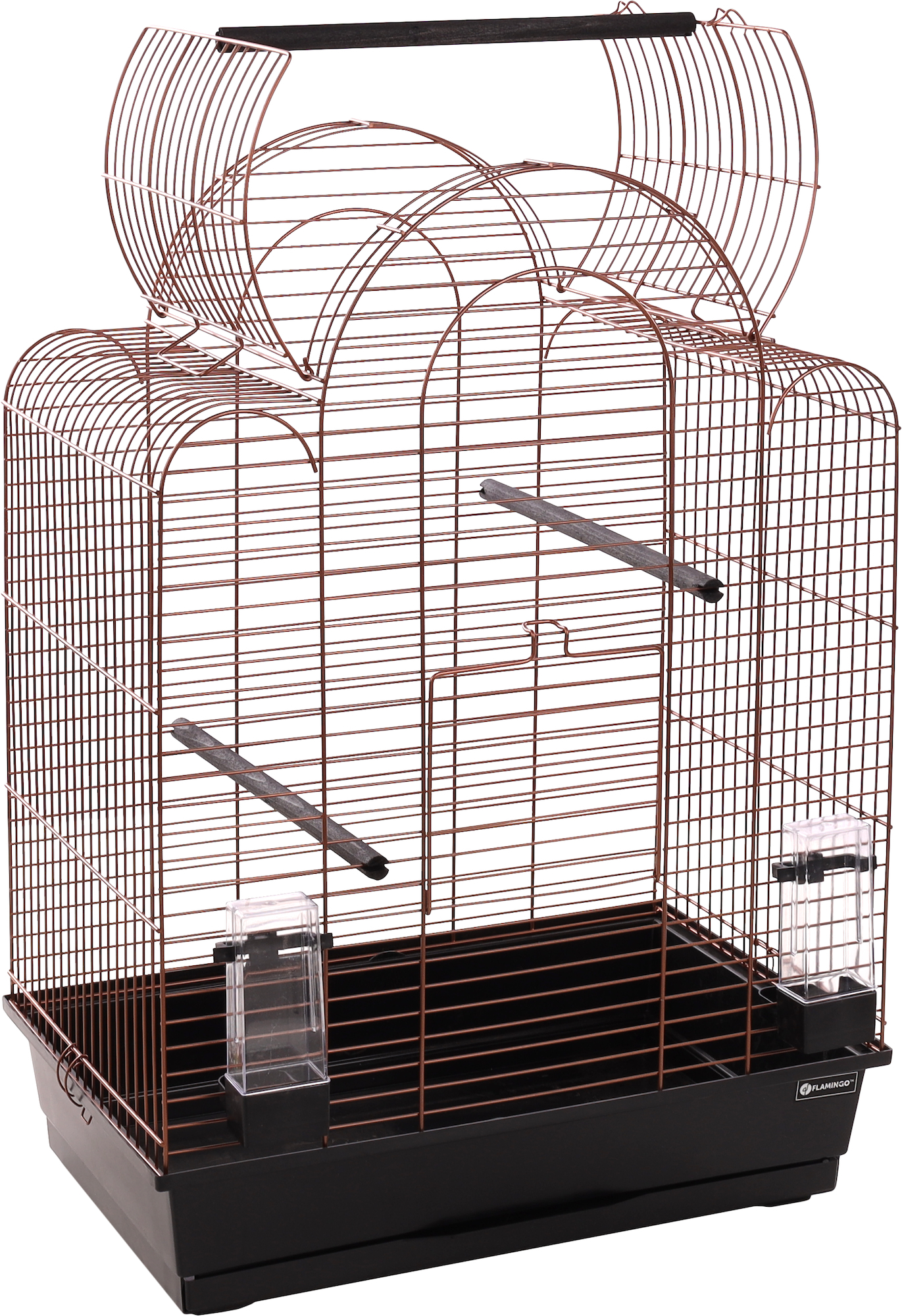 Flamingo Parakeet cage Bizet Copper Black