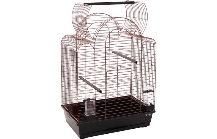 Flamingo Parakeet cage Bizet Copper Black