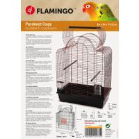 Flamingo Parakeet cage Bizet Copper Black