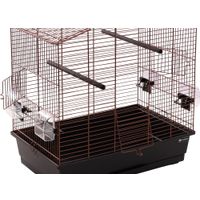 Flamingo Parakeet cage Freya Copper Black