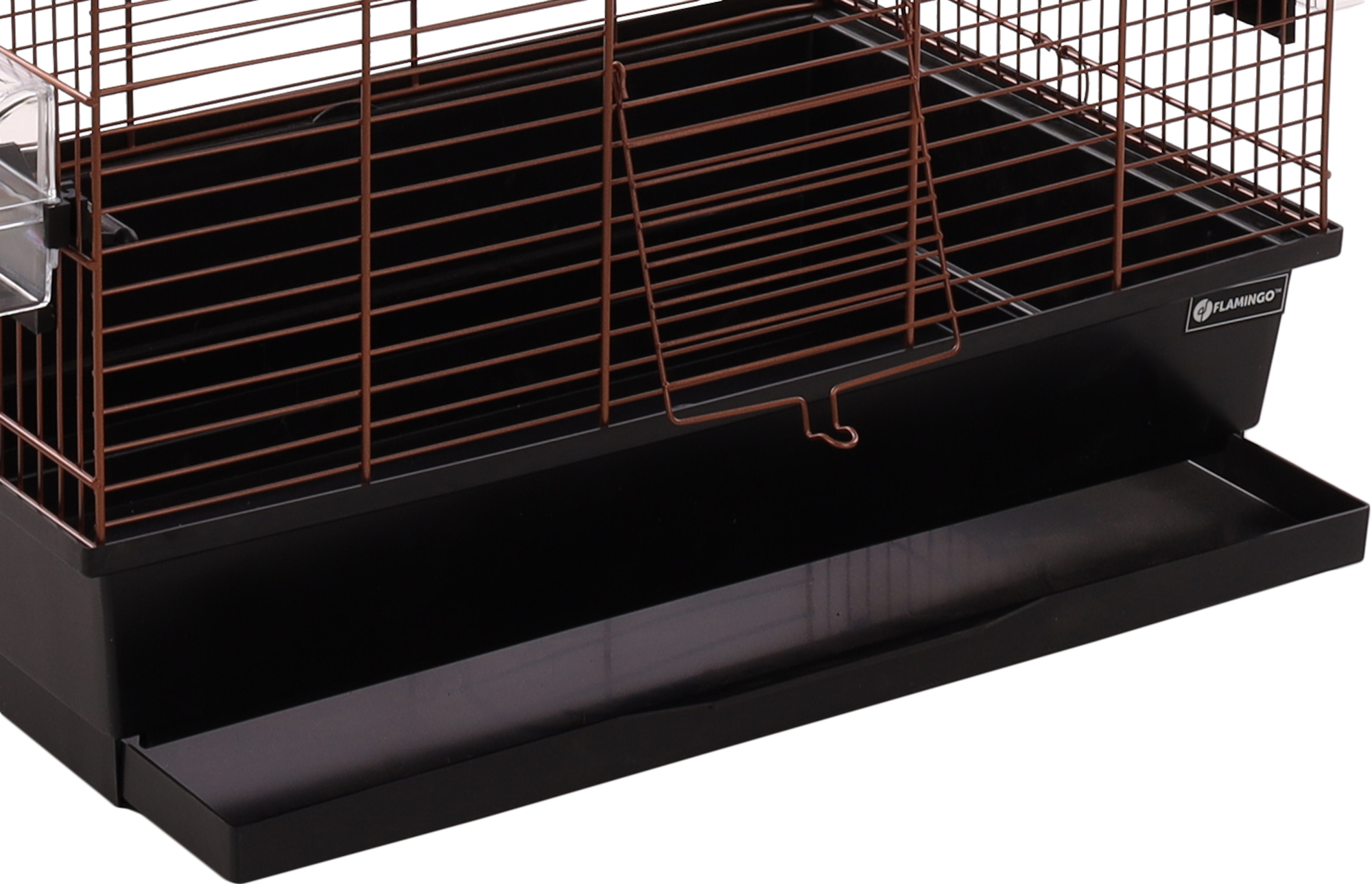 Flamingo Parakeet cage Freya Copper Black