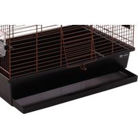 Flamingo Parakeet cage Freya Copper Black