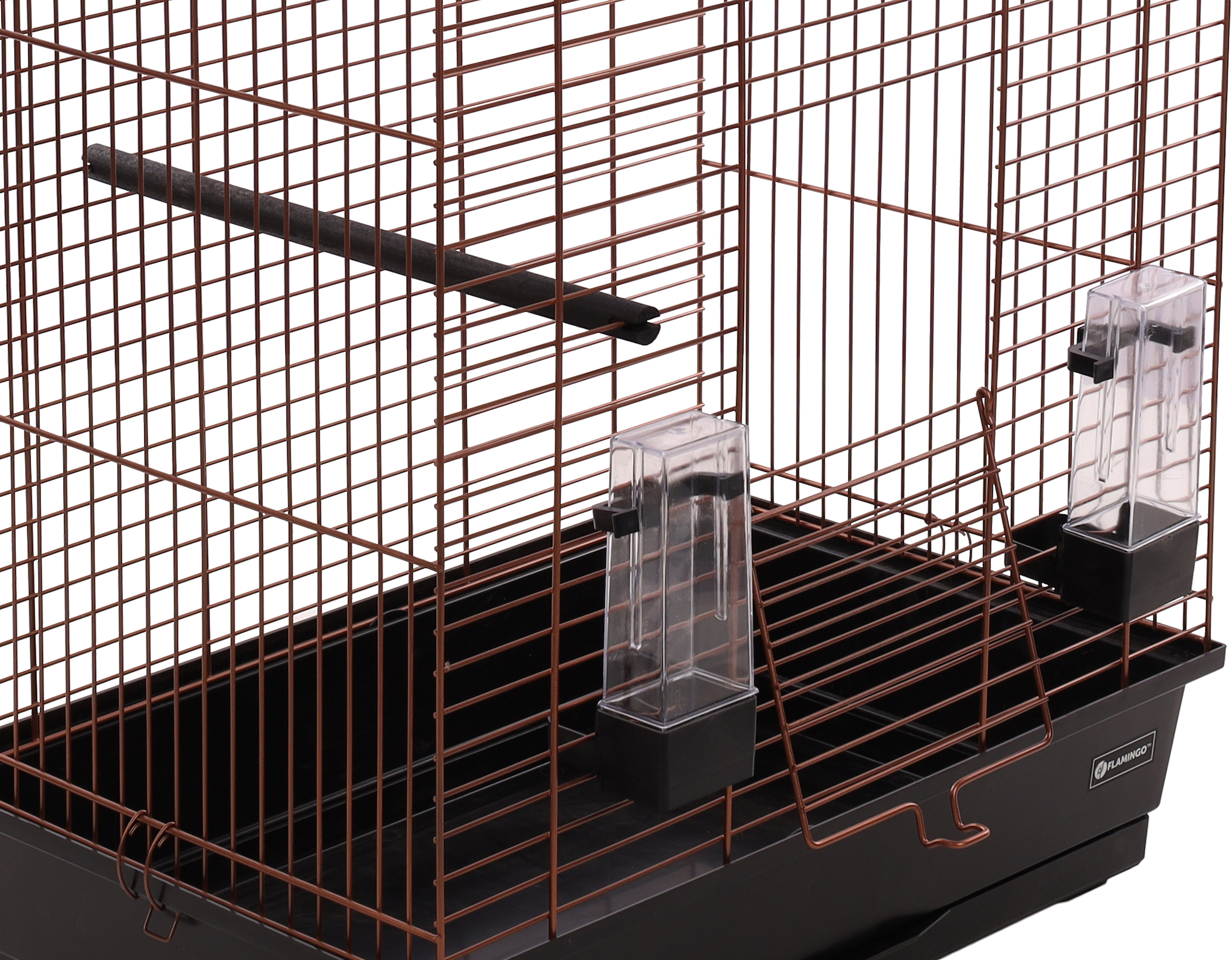 Flamingo Parakeet cage Halura Copper Black